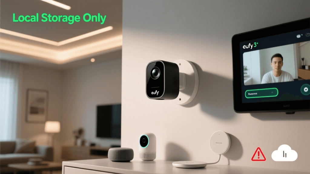 EufyCam 3 Review: Local Storage Privacy and Cloud Risks