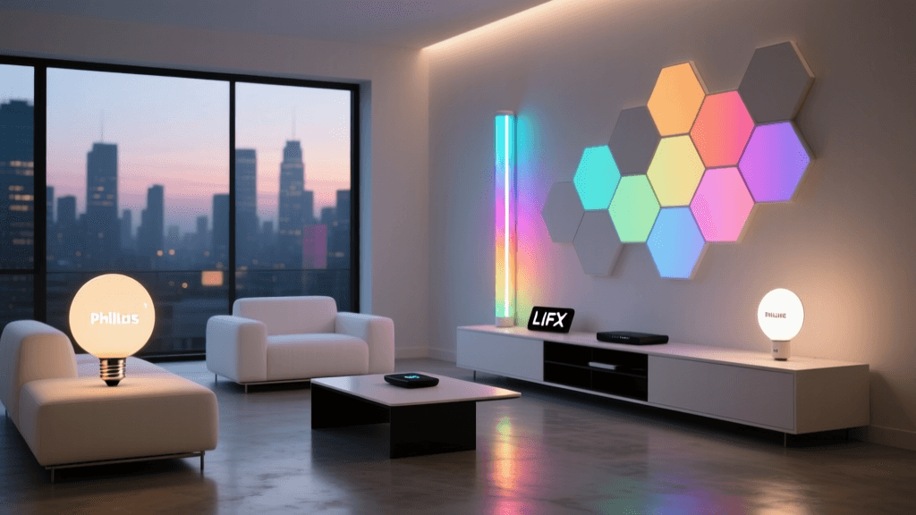 Philips Hue vs LIFX vs Nanoleaf: Smart Lighting Comparison