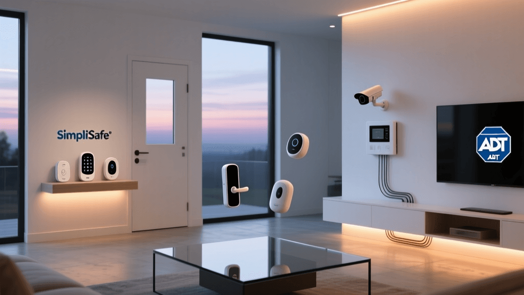 SimpliSafe vs ADT: DIY vs Professional Security Systems