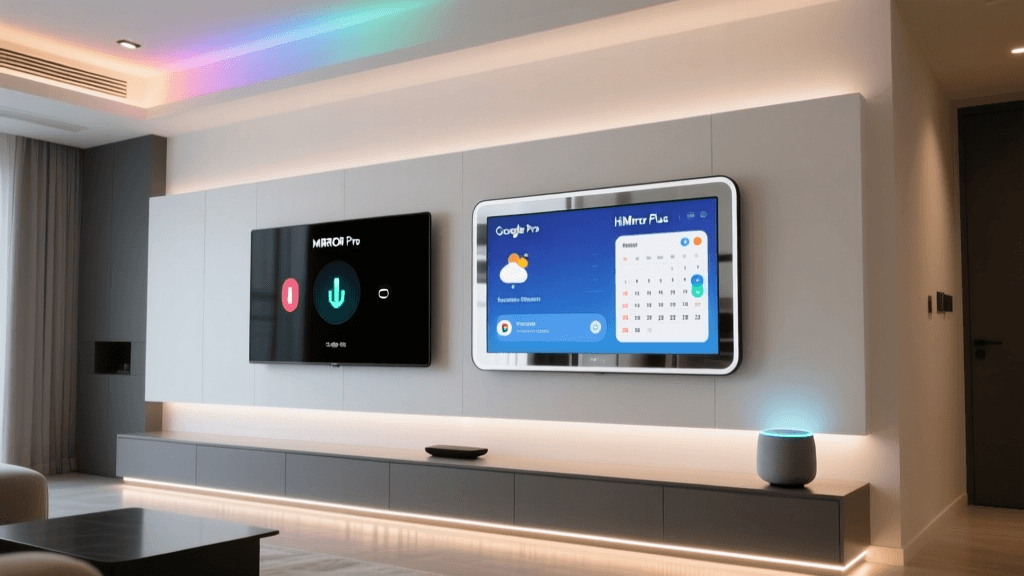 Best Google Home-Compatible Smart Mirror Reviewed: MIRROR Pro vs. HiMirror Plus