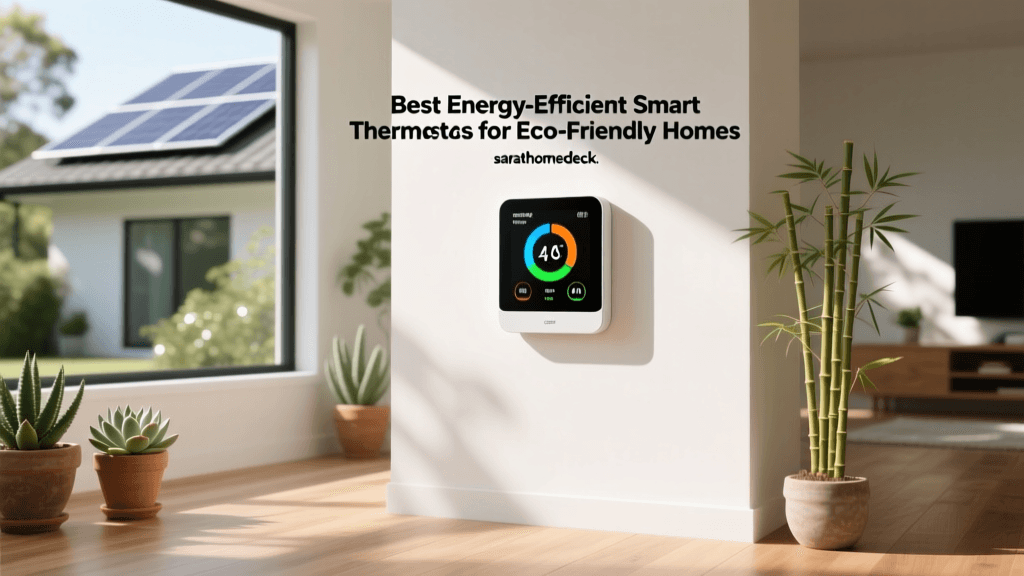 Best Energy-Efficient Smart Thermostats for Eco-Friendly Homes