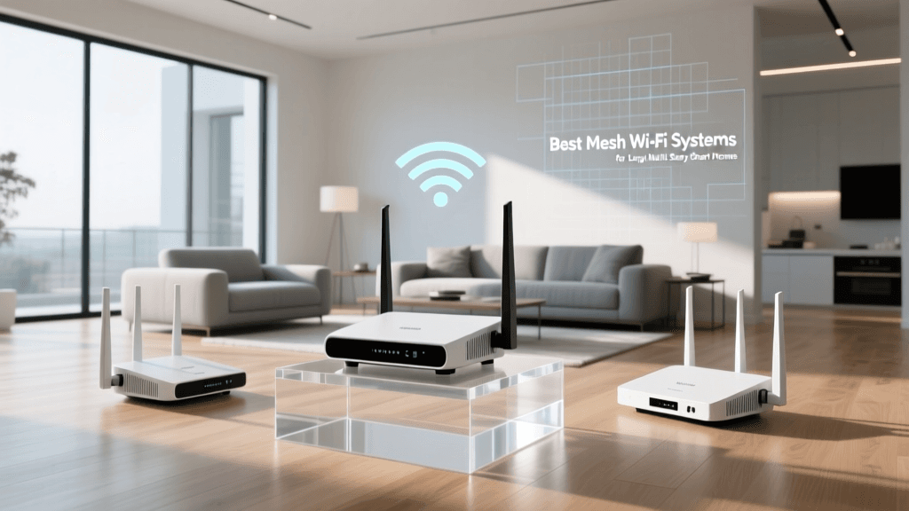 Best Mesh Wi-Fi Systems for Large Multi-Story Smart Homes