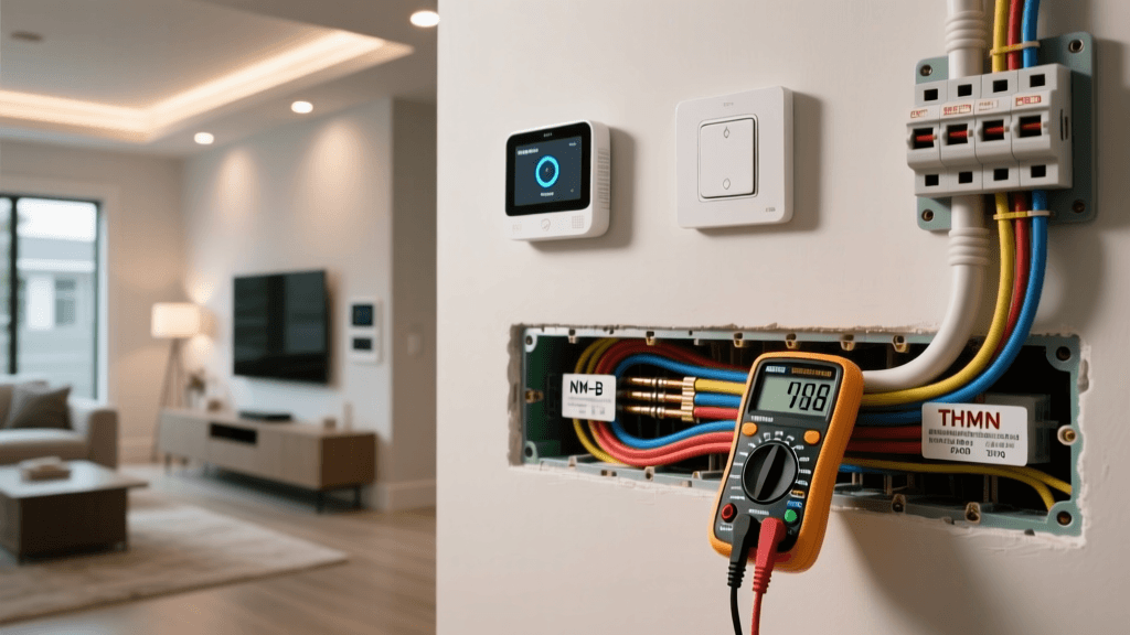 Smart Home Wiring Basics: NM-B vs THHN, Voltage Drops, and Circuit Planning