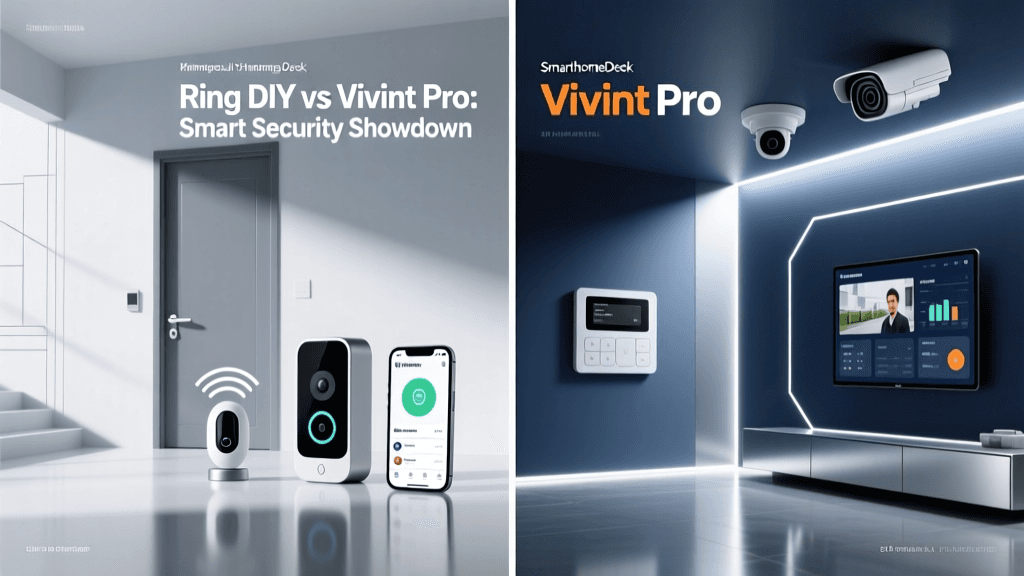 Ring DIY vs Vivint Pro: Smart Security Showdown