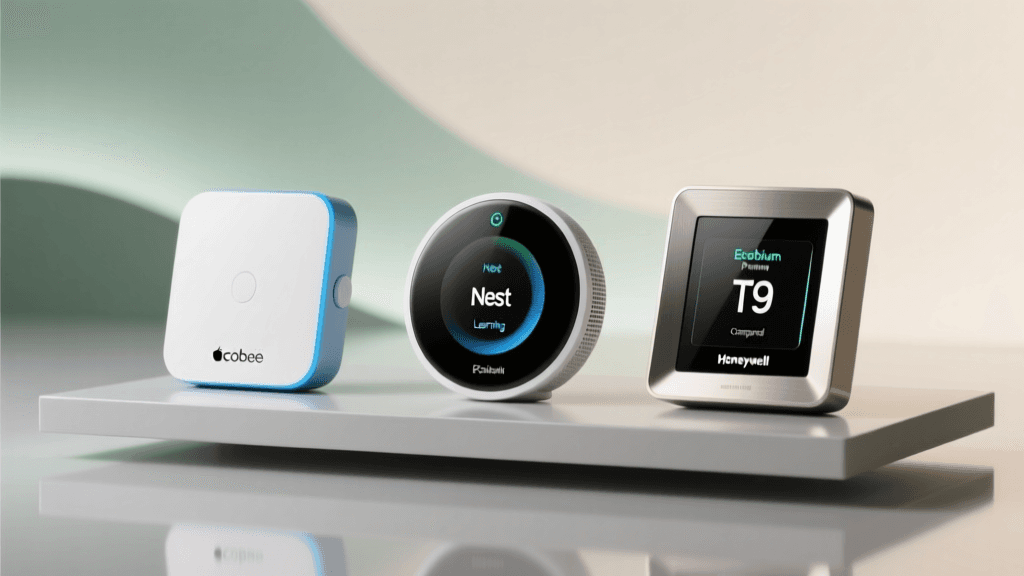 Ecobee Premium vs Nest Learning vs Honeywell T9 Compared