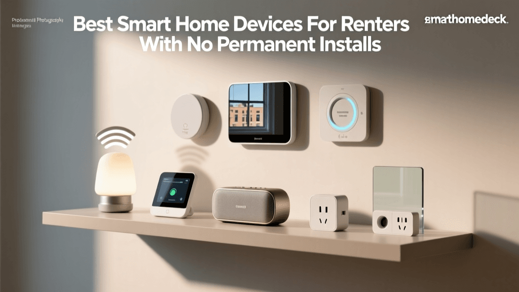 Best Smart Home Devices For Renters With No Permanent Installs