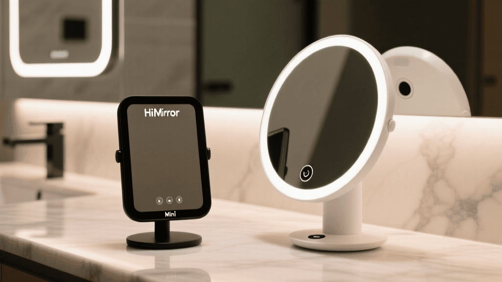 HiMirror Mini vs Simplehuman Sensor Mirror Showdown