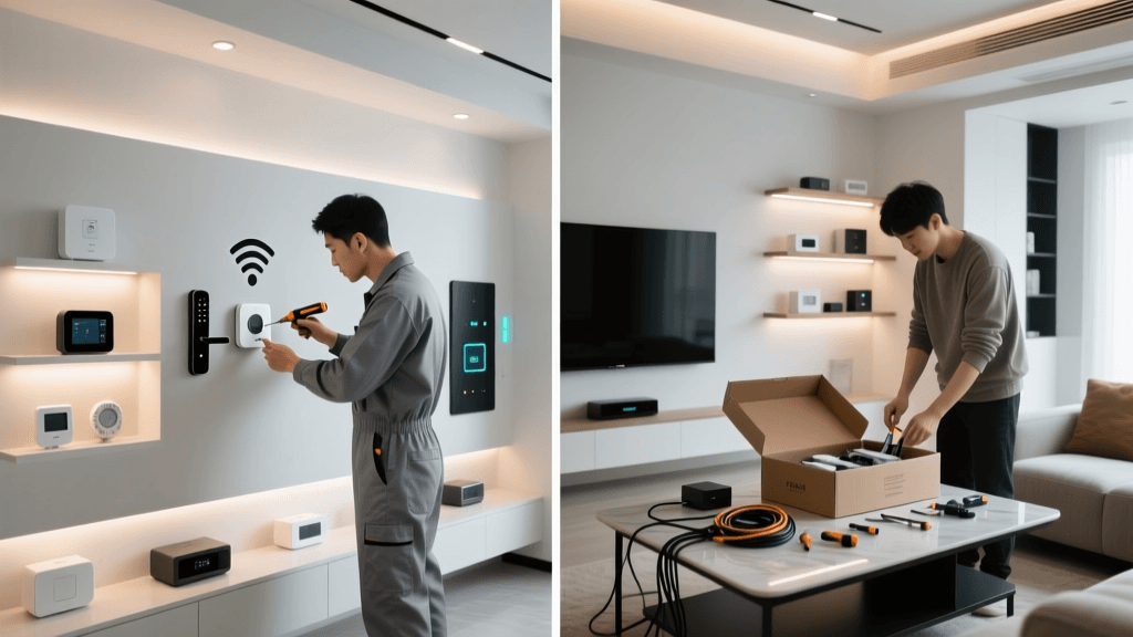 Professional vs DIY Smart Home Installation: Cost Breakdown & ROI Analysis