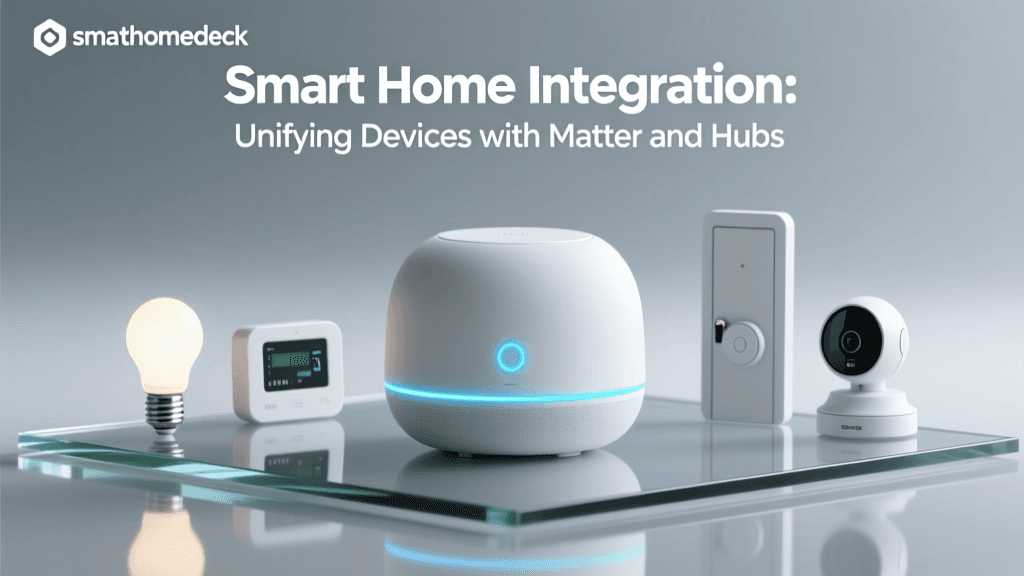 Smart Home Integration: Unifying Devices with Matter and Hubs