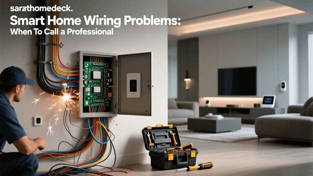 Smart Home Wiring Problems: When to Call a Professional