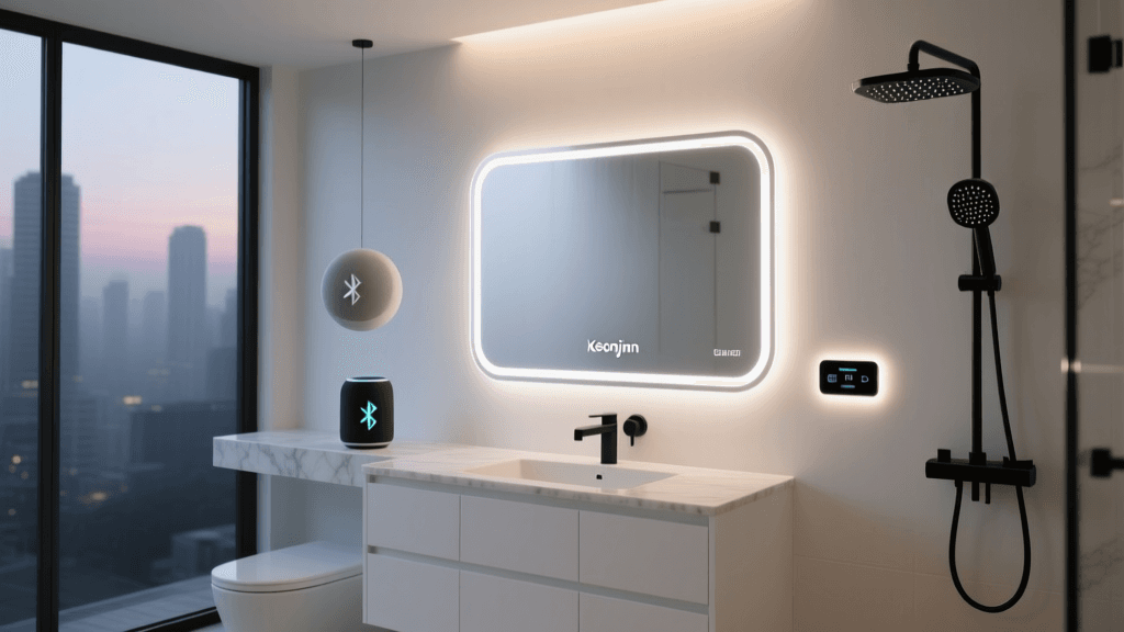 Keonjinn Smart LED Bathroom Mirror Review: Budget Upgrade