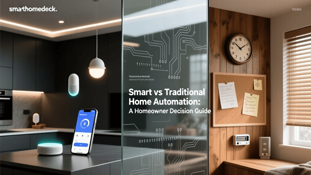 Smart vs Traditional Home Automation: A Homeowner Decision Guide