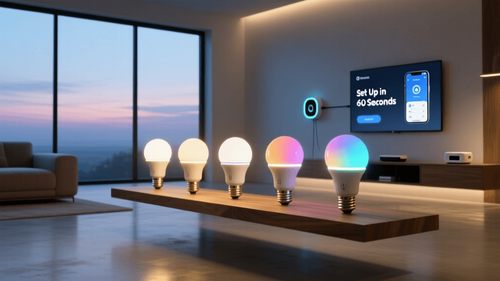 Best Smart Lights for Beginners: Easy Setup, No Hub Required