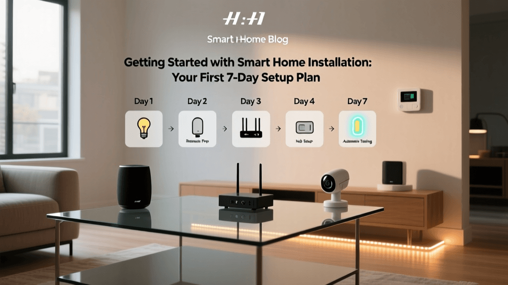 Getting Started with Smart Home Installation: Your First 7-Day Setup Plan