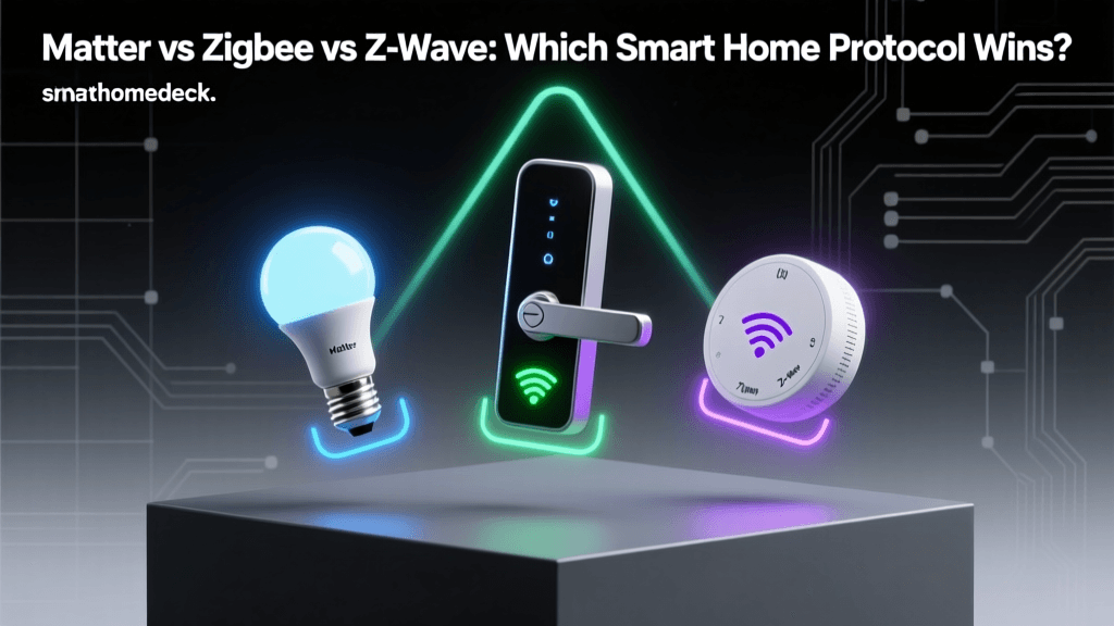Matter vs Zigbee vs Z-Wave: Which Smart Home Protocol Wins?