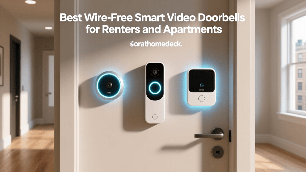 Best Wire-Free Smart Video Doorbells for Renters and Apartments