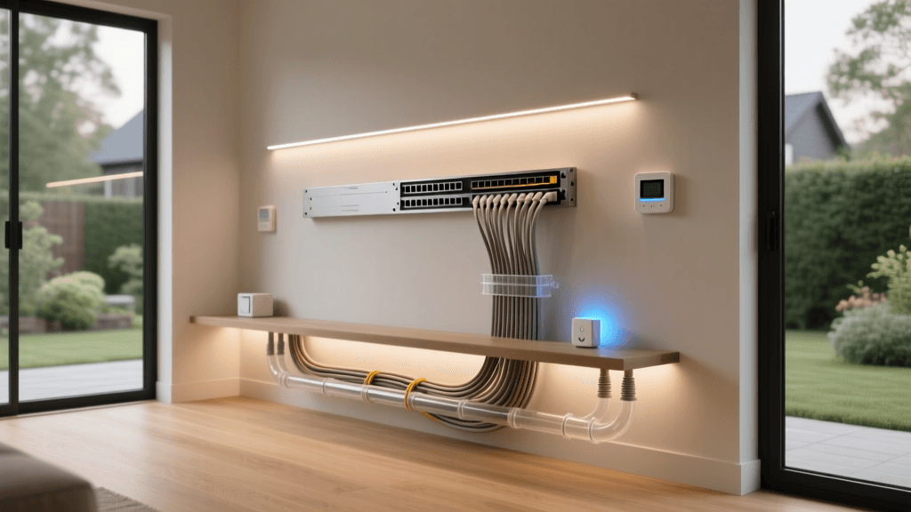 Whole-Home Automation Wiring: Structured Cabling for Smart Homes