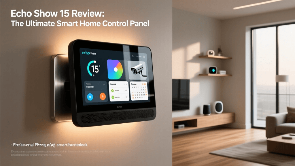Echo Show 15 Review: The Ultimate Smart Home Control Panel