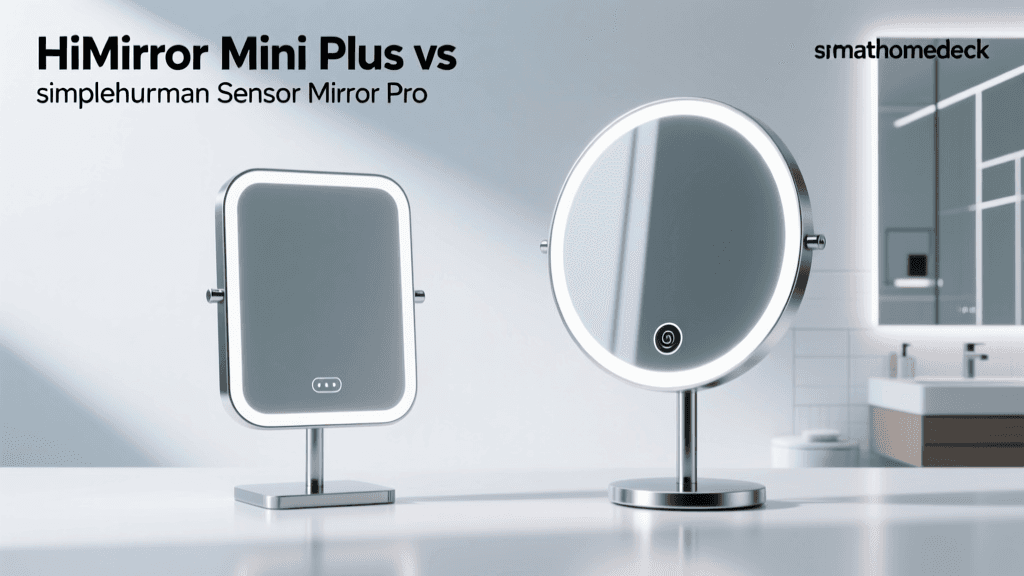 HiMirror Mini Plus vs simplehuman Sensor Mirror Pro
