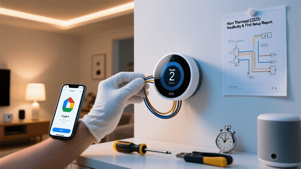 Nest Thermostat (2026) Installation Difficulty & First-Setup Report