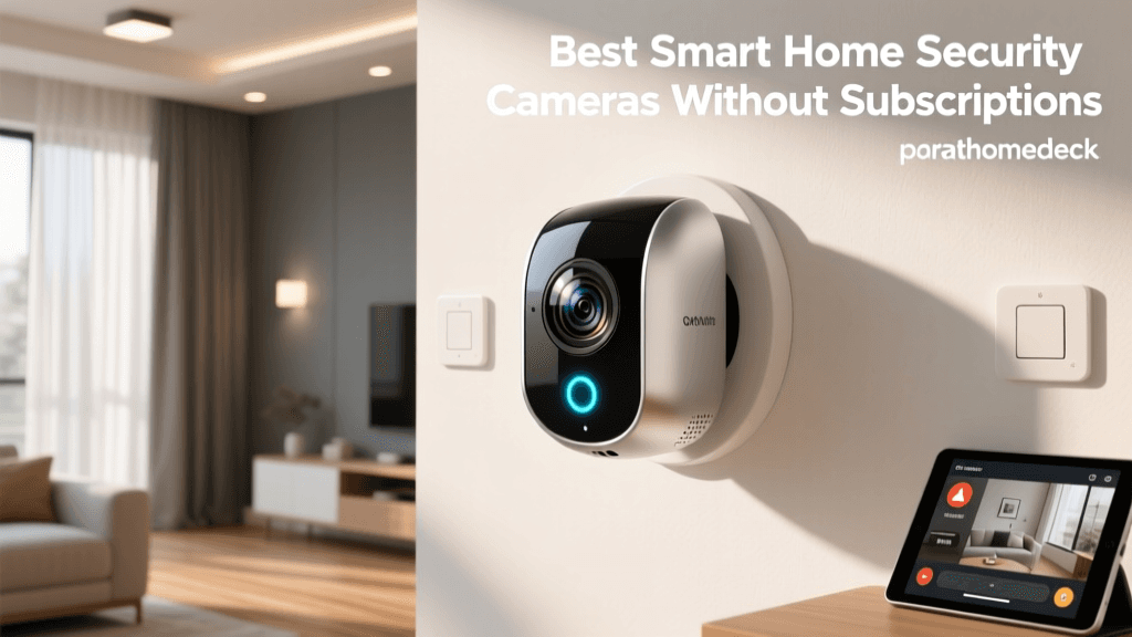 Best Smart Home Security Cameras Without Subscriptions