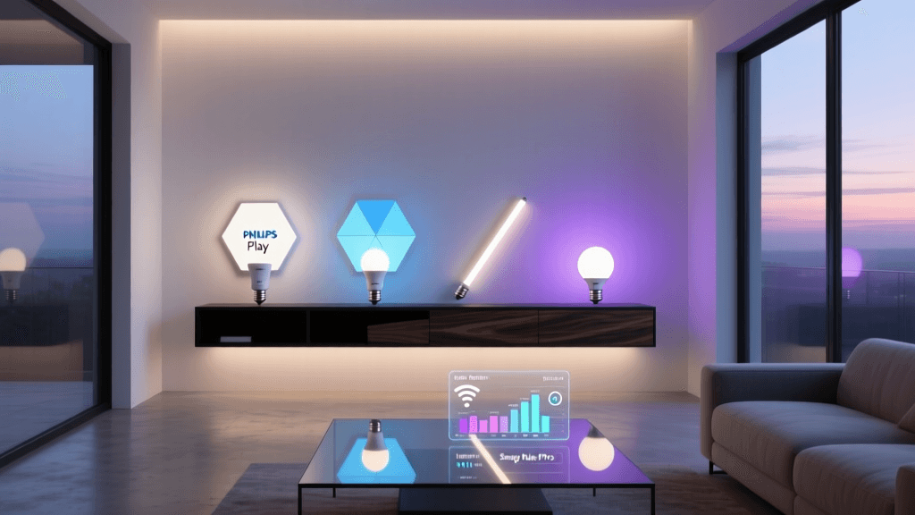 Best Smart Light Bulbs Released in 2026: Philips Hue Play, Nanoleaf Shapes+, and More