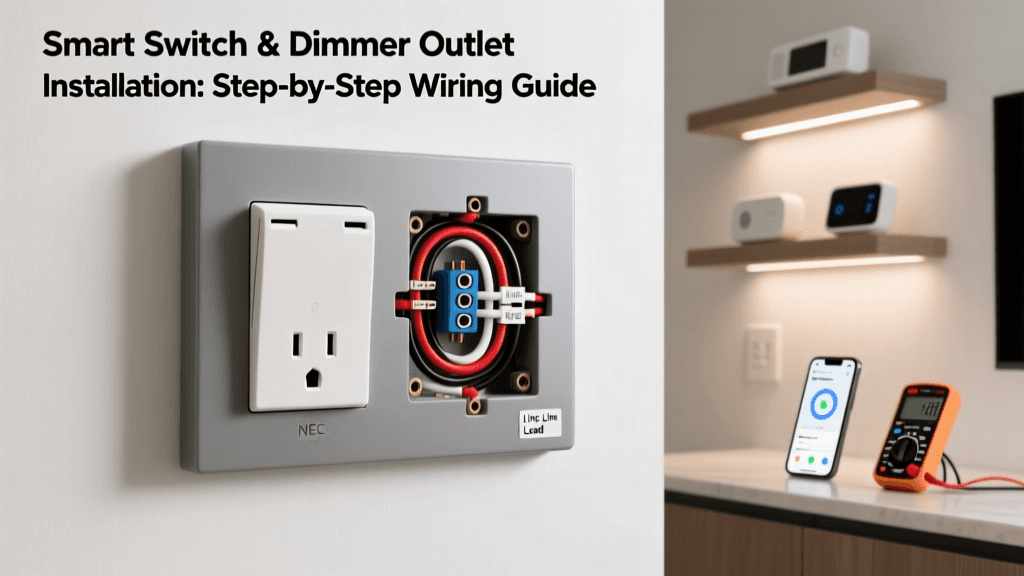 Smart Switch & Dimmer Outlet Installation: Step-by-Step Wiring Guide