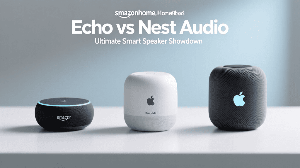 Echo vs Nest Audio vs HomePod: Ultimate Smart Speaker Showdown