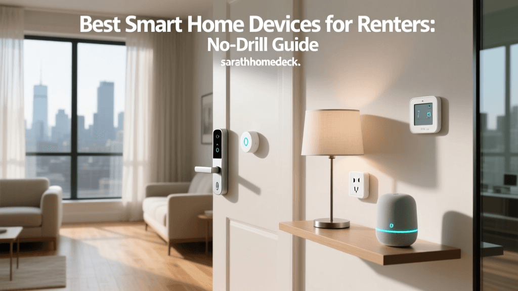 Best Smart Home Devices for Renters: No-Drill Guide