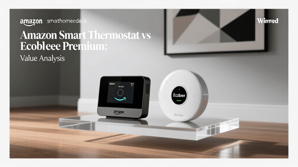 Amazon Smart Thermostat vs Ecobee Premium: Value Analysis