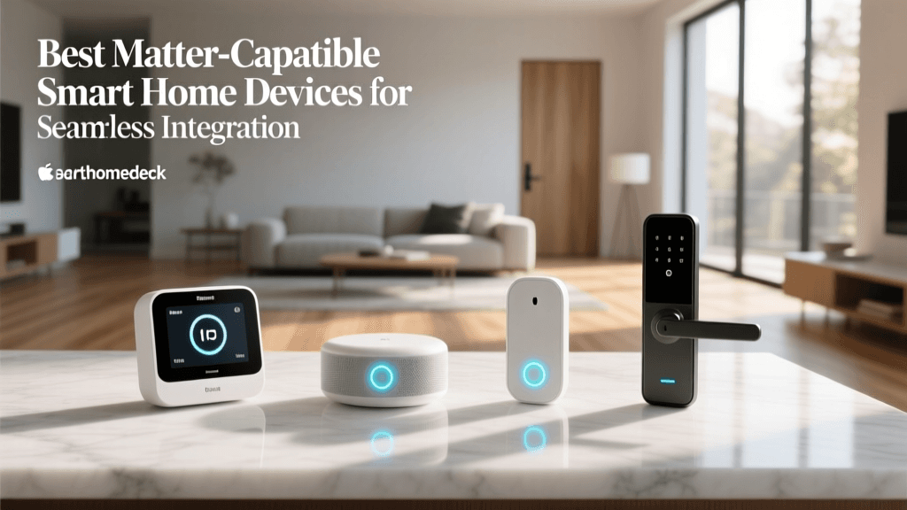 Best Matter-Compatible Smart Home Devices for Seamless Integration