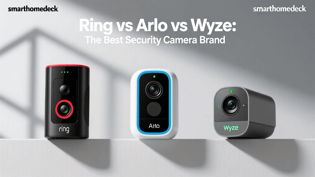 Ring vs Arlo vs Wyze: The Best Security Camera Brand