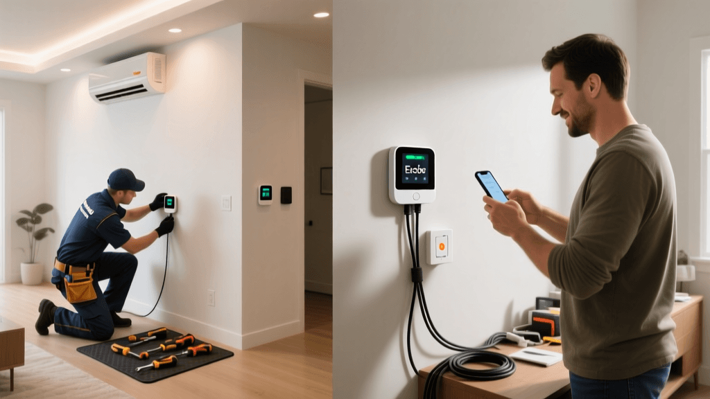 Professional vs DIY Smart Thermostat Installation: Cost & Risk Analysis
