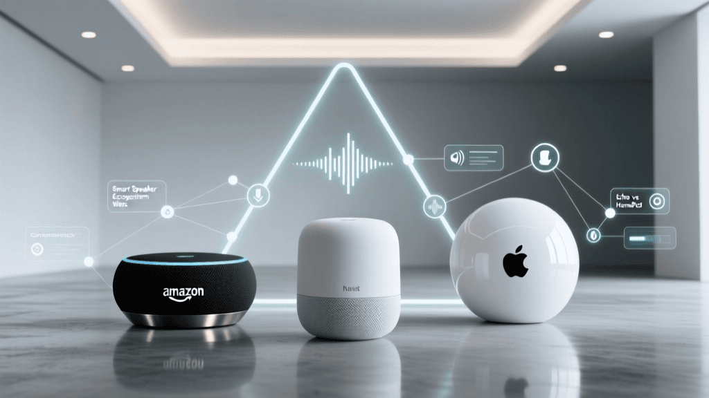 Smart Speaker Ecosystem Wars: Echo vs Nest vs HomePod