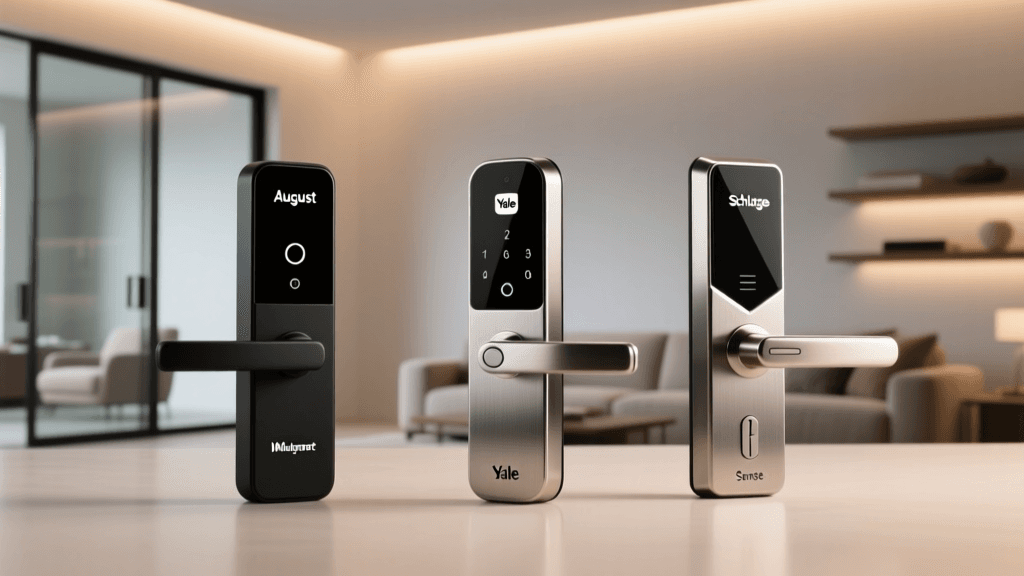 Premium Smart Lock Showdown: August vs Yale vs Schlage