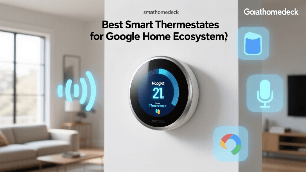 Best Smart Thermostats for Google Home Ecosystem