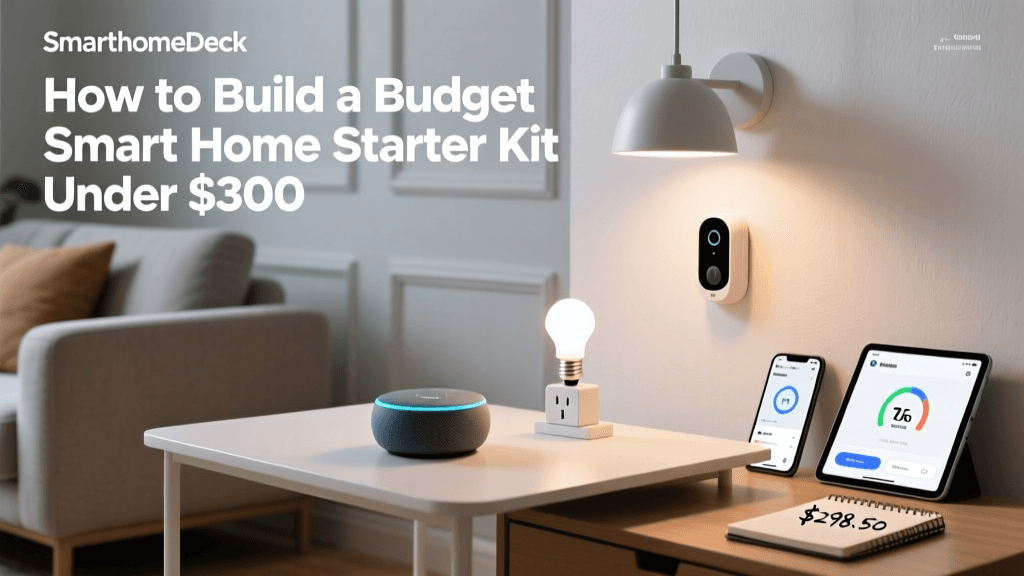 How to Build a Budget Smart Home Starter Kit Under $300