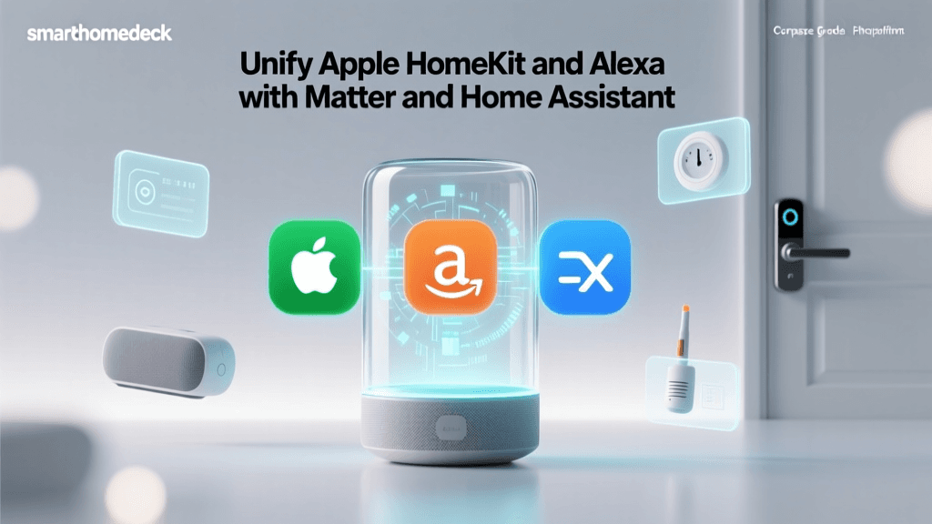 Unify Apple HomeKit and Alexa with Matter and Home Assistant