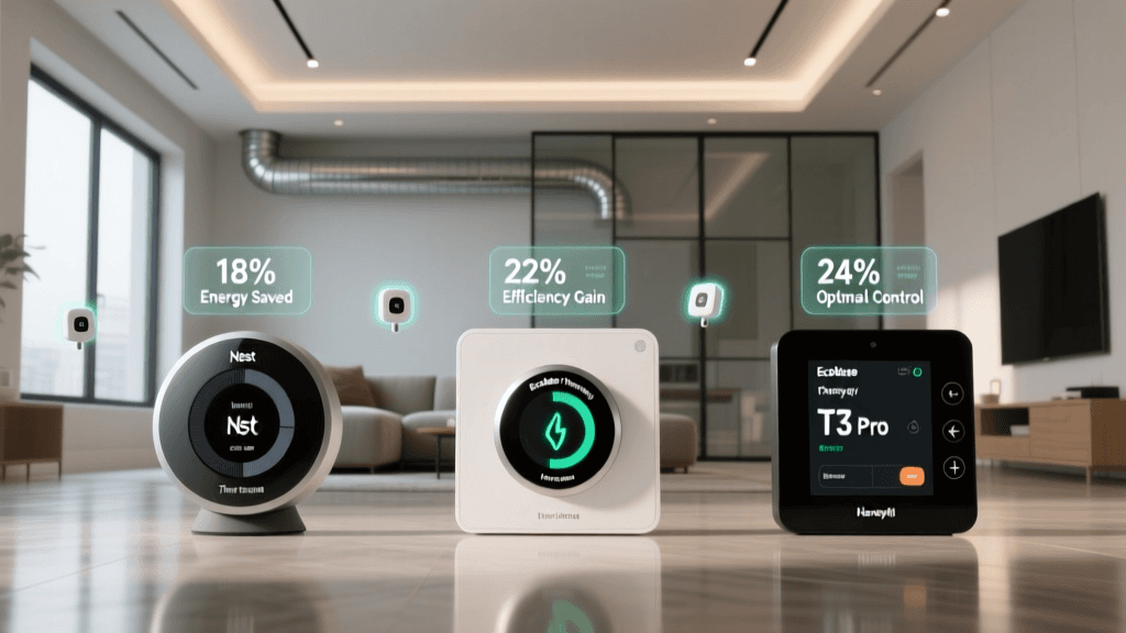 Nest Thermostat vs Ecobee SmartThermostat vs Honeywell T9: Which Saves More Energy in 2026?