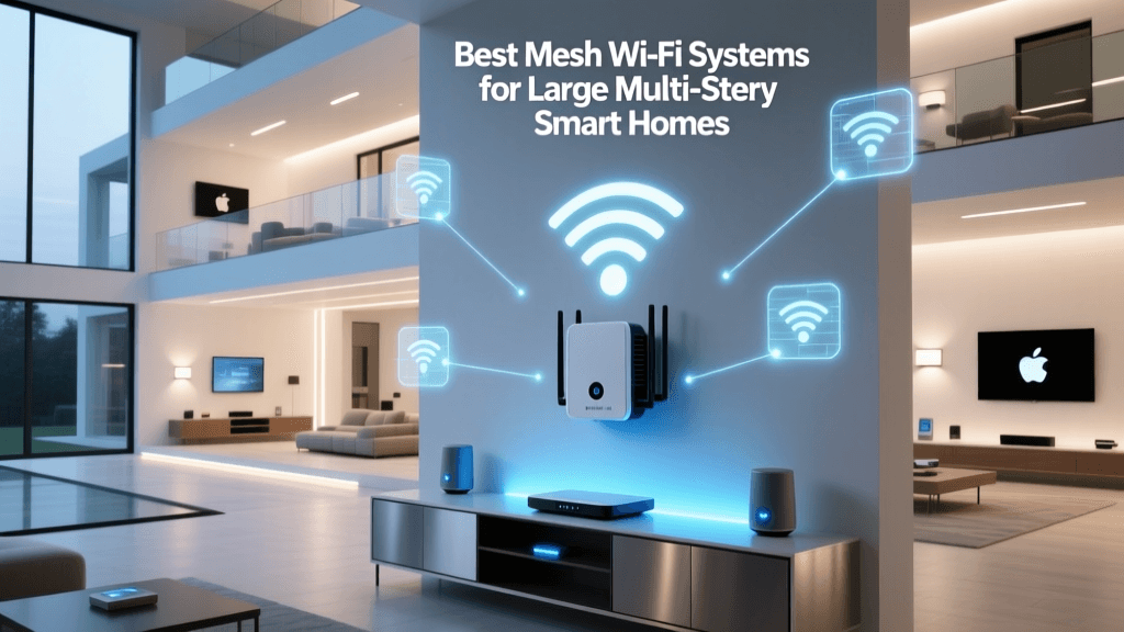 Best Mesh Wi-Fi Systems for Large Multi-Story Smart Homes