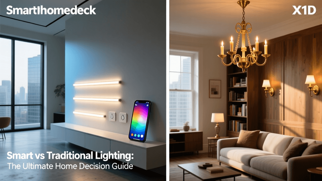 Smart vs Traditional Lighting: The Ultimate Home Decision Guide