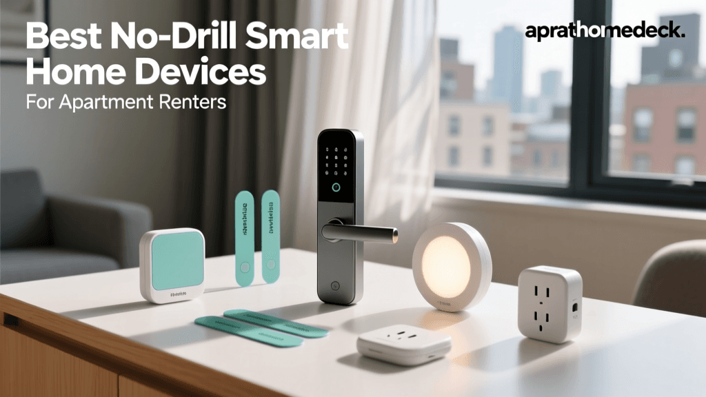 Best No-Drill Smart Home Devices For Apartment Renters