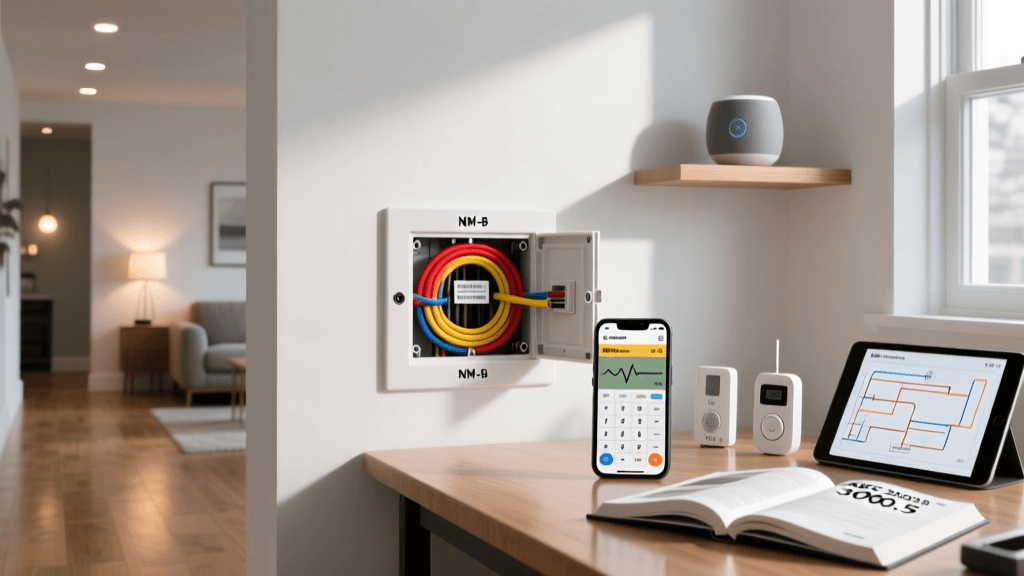Smart Home Wiring Basics: NM-B vs. THHN, Voltage Drop, and NEC Compliance