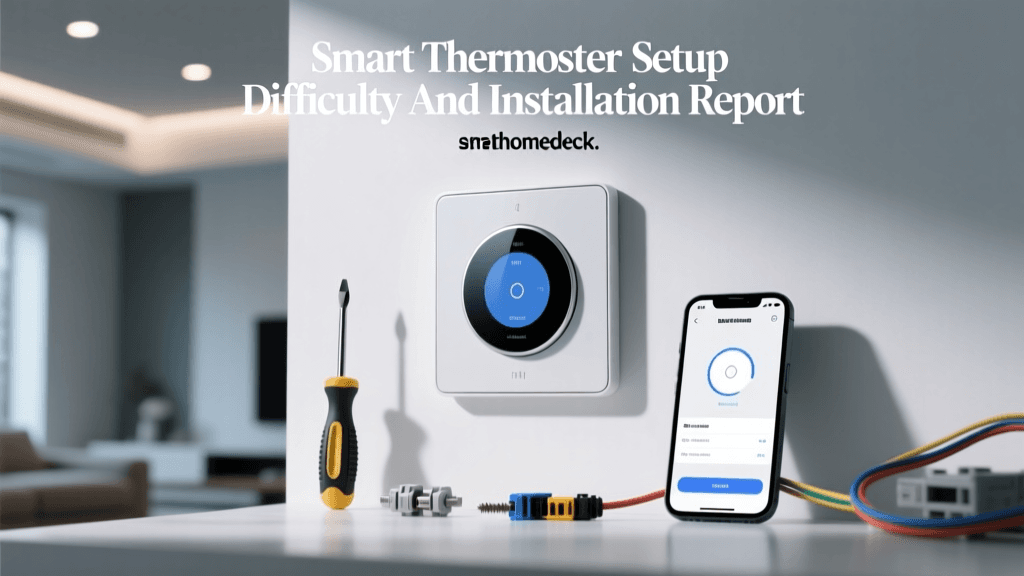 Smart Thermostat Setup Difficulty And Installation Report