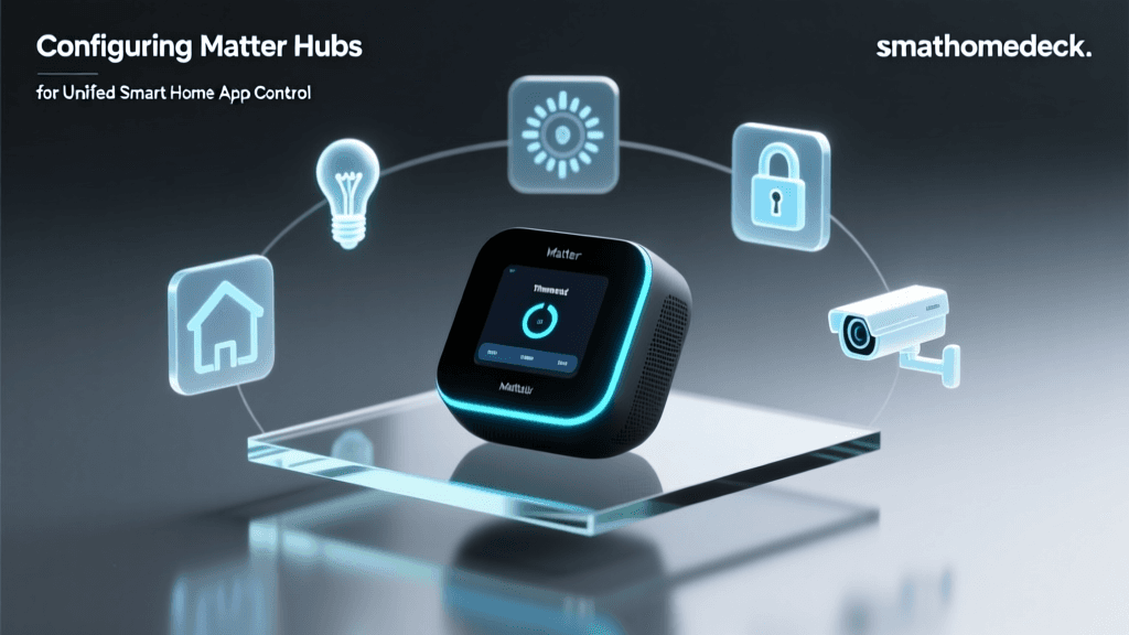 Configuring Matter Hubs for Unified Smart Home App Control