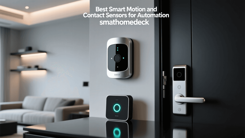 Best Smart Motion and Contact Sensors for Automation