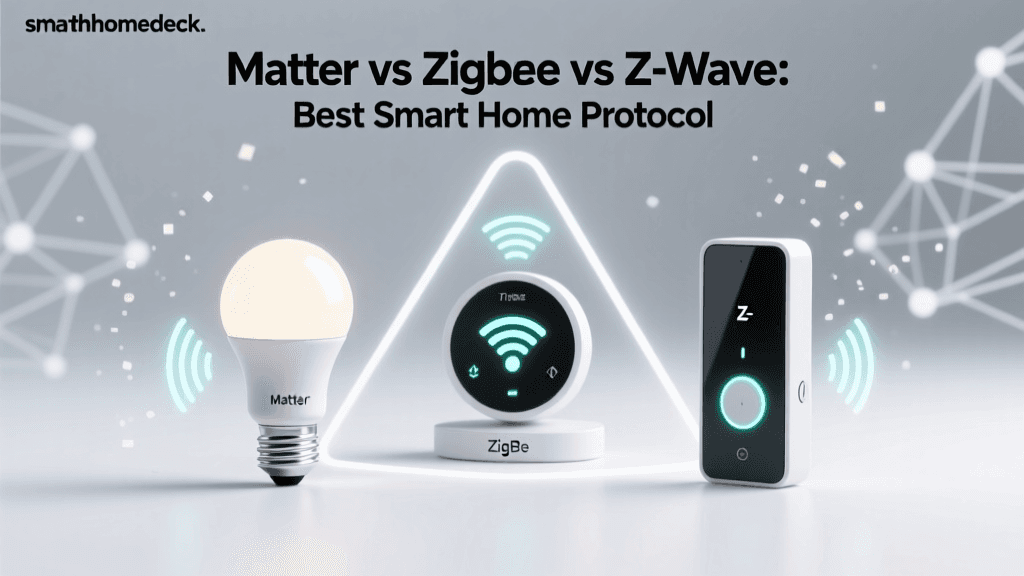 Matter vs Zigbee vs Z-Wave: Best Smart Home Protocol