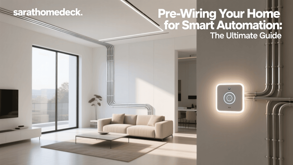 Pre-Wiring Your Home for Smart Automation: The Ultimate Guide