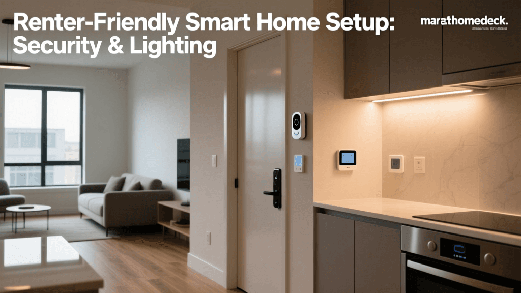 Renter-Friendly Smart Home Setup: Security & Lighting