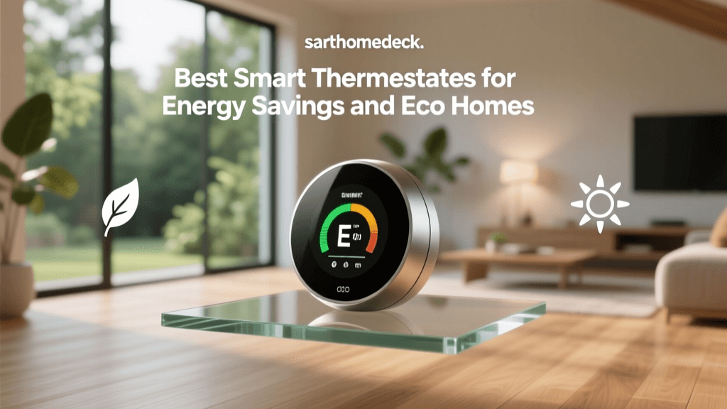 Best Smart Thermostats for Energy Savings and Eco Homes